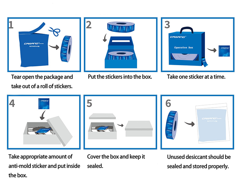 anti mold chip for box usage of anti mold chip